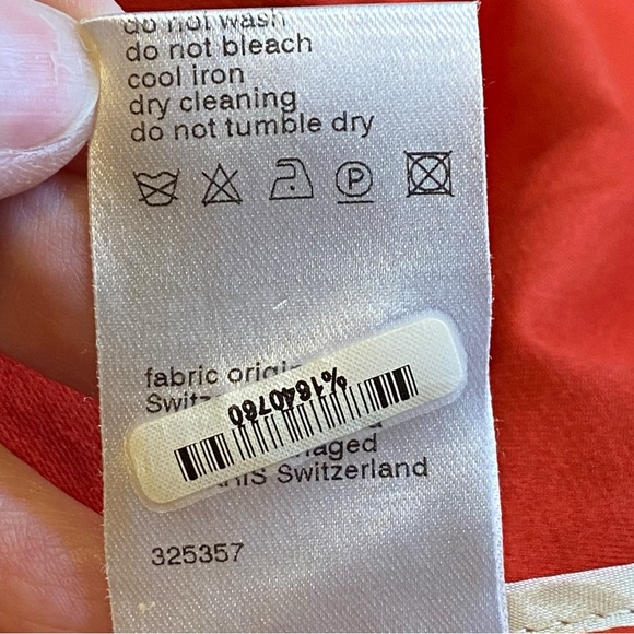 Akris Red Sleeveless Fit & Flare Dress Women’s Size 8 - Picture 13 of 14